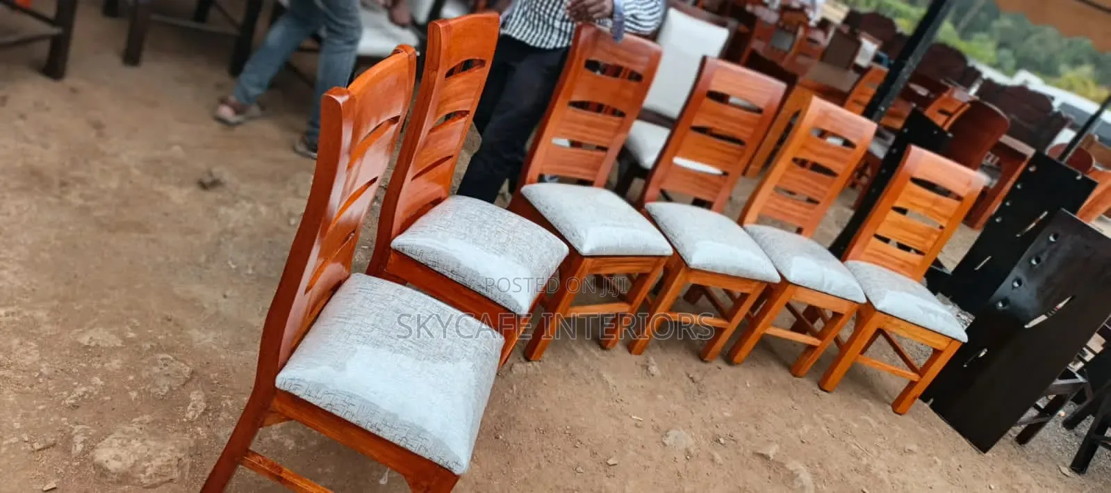 Mahogany Macho Chairs
