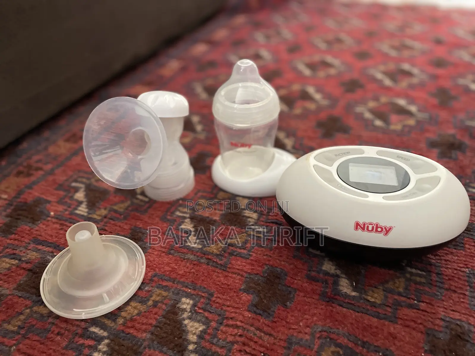 Philips Avent Microwave Steam Sterilizer+Nuby Electric Pump Accessorie