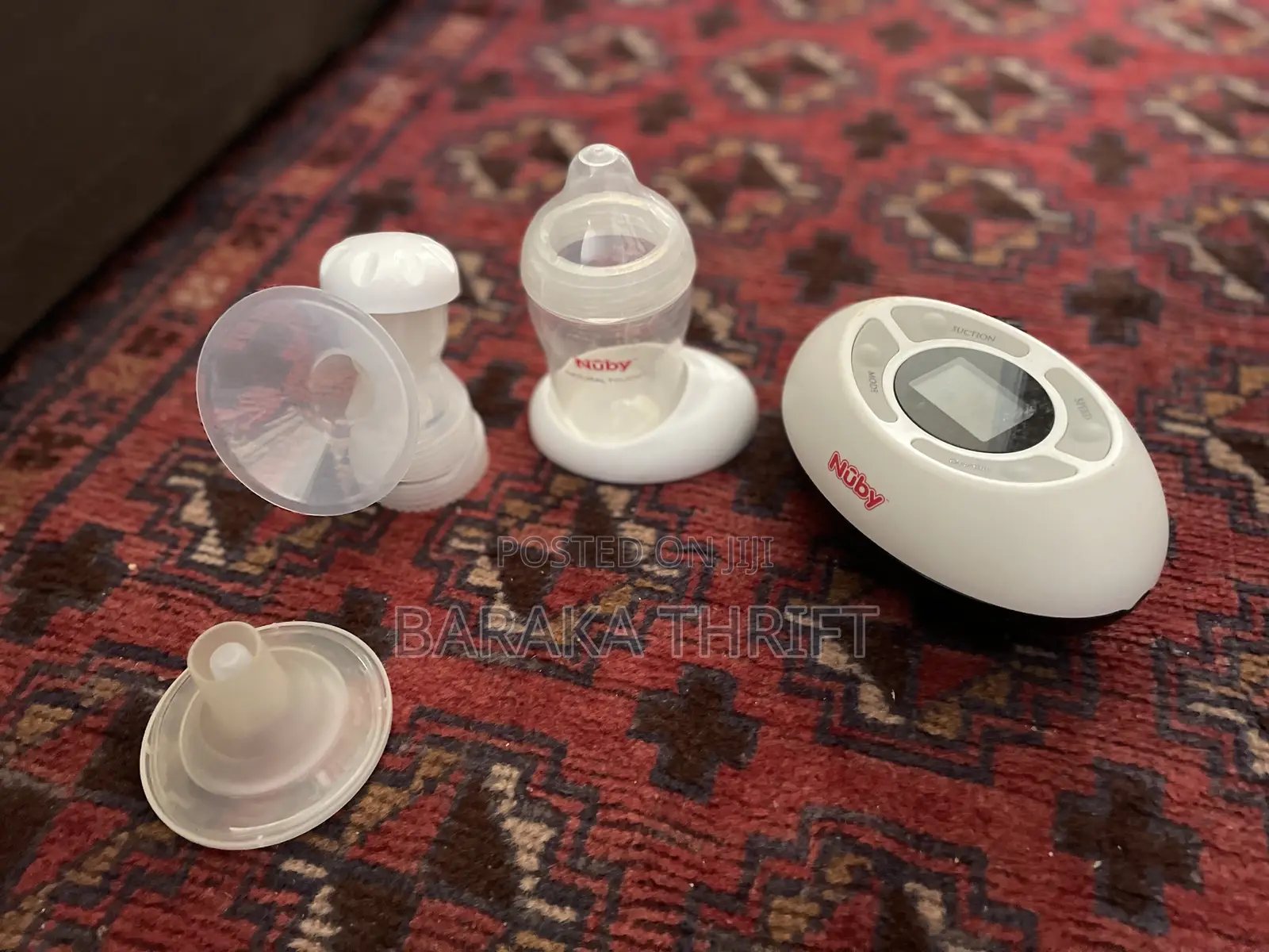 Philips Avent Microwave Steam Sterilizer+Nuby Electric Pump Accessorie