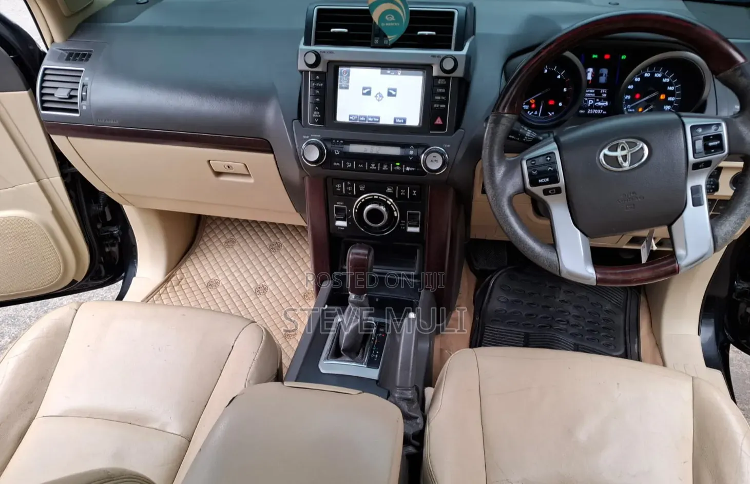 Toyota Land Cruiser Prado 2.8 D-4D 2016 Matt Black