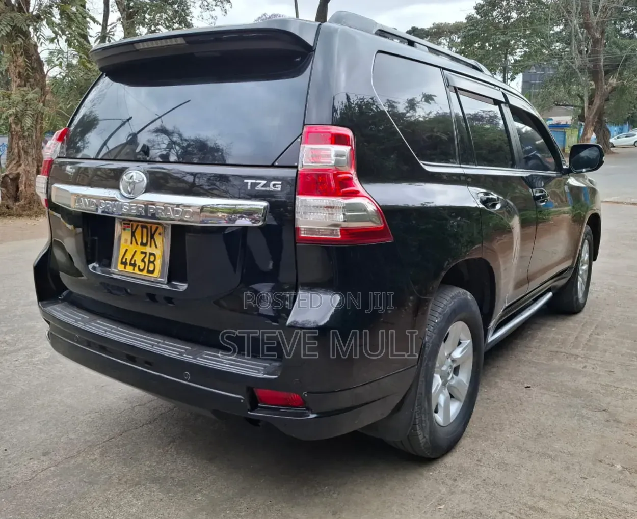Toyota Land Cruiser Prado 2.8 D-4D 2016 Matt Black