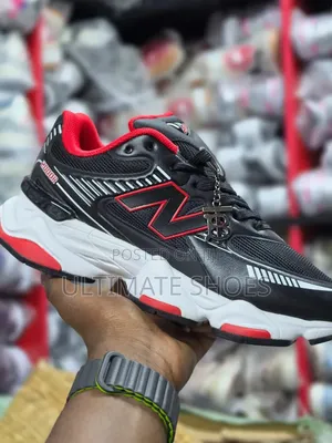 New Balance 2000r Black Red Sneakers
