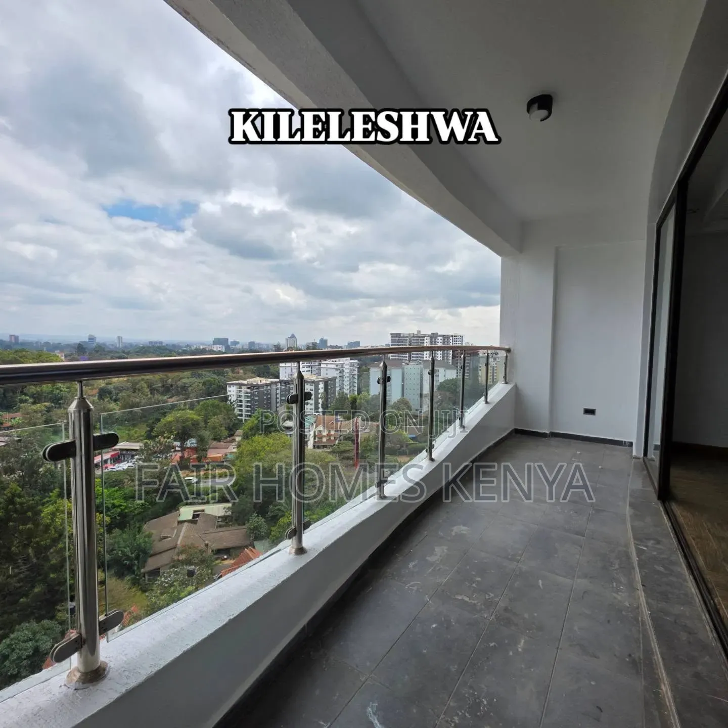 3bdrm Apartment in Nyeri Road, Kileleshwa for rent