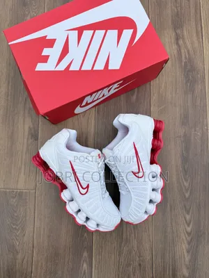 Nike Shox TL "Platinum Tint/Gym Red" Sneakers