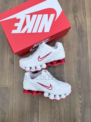 Nike Shox TL "Platinum Tint/Gym Red" Sneakers