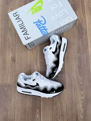 Nike Air Max 1 Patta "Black White" Sneakers
