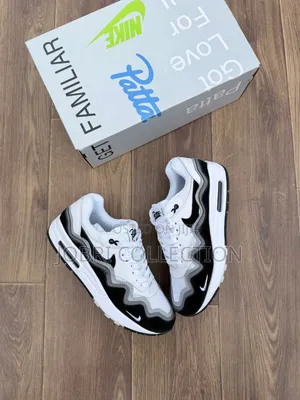 Nike Air Max 1 Patta "Black White" Sneakers