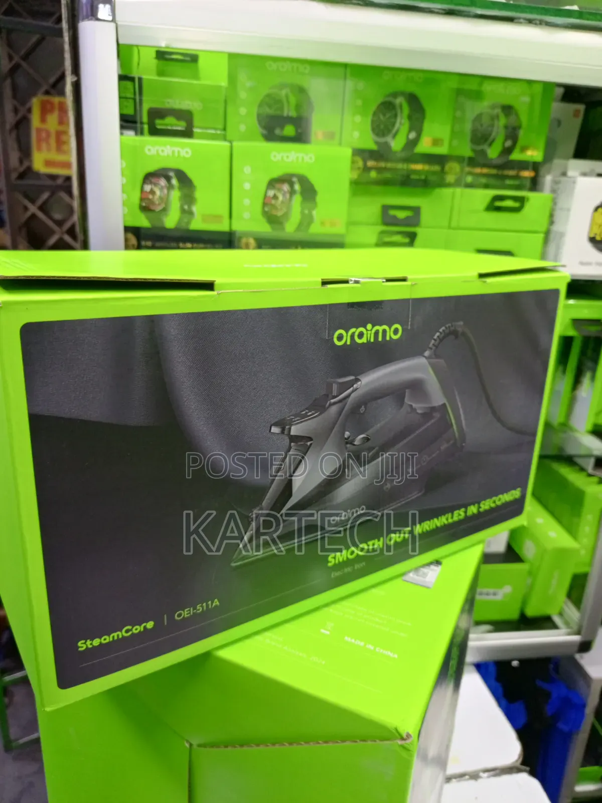 Oraimo SteamCore 2500W Multi-Steam Electric Iron – OEI-511A