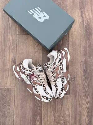 New Balance 9060 Leopard Print Sneakers