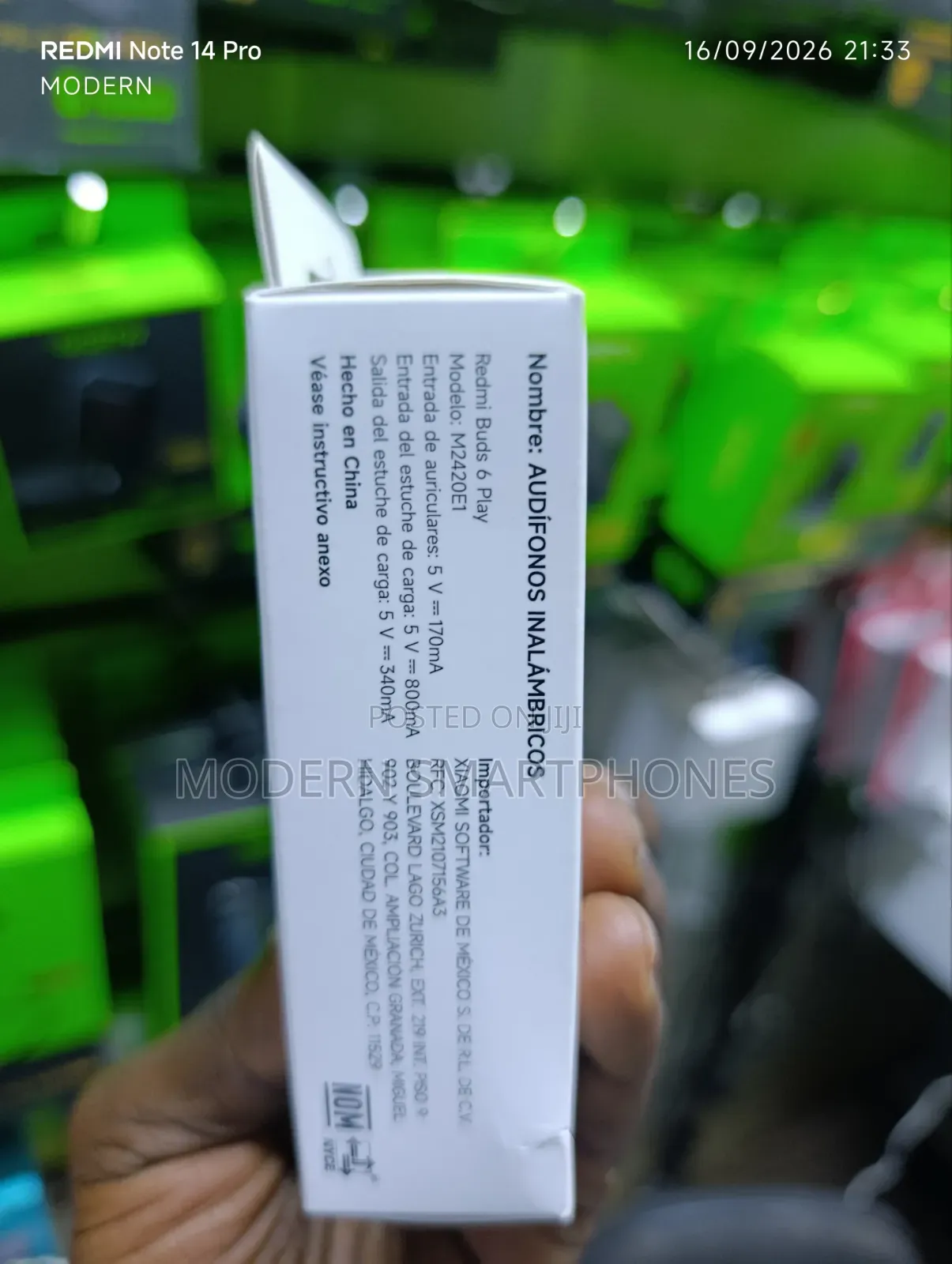 Redmi Buds 6 Play Wireless Bluetooth Earbuds