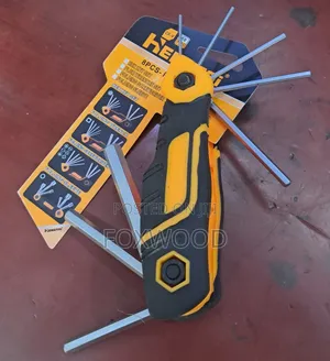 8 PC Folding Allen Wrench Set