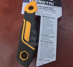 8 PC Folding Allen Wrench Set
