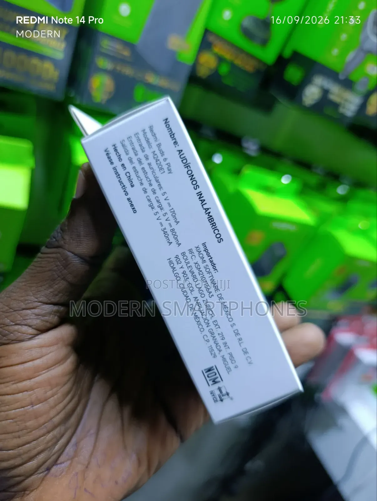 Redmi Buds 6 Play Wireless Bluetooth Earbuds