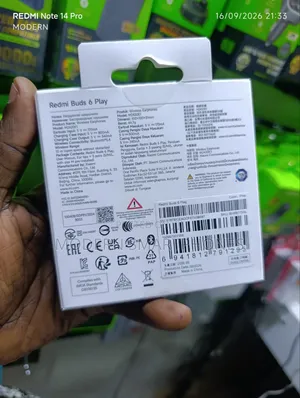 Redmi Buds 6 Play Wireless Bluetooth Earbuds