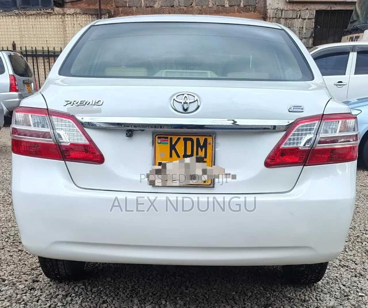 Toyota Premio 2017 White