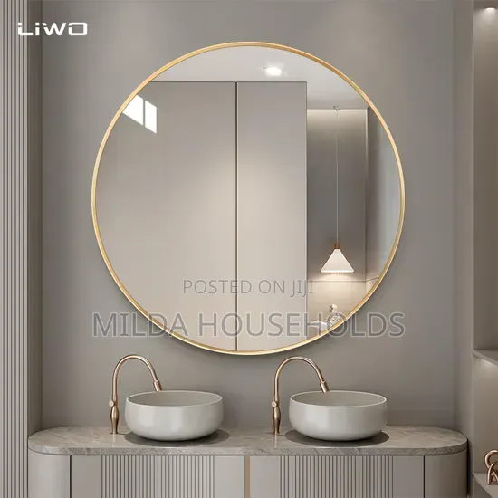 Unbreakable Round Decor Mirrors