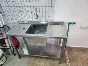 Stainless Steel Commercial Single Sink Dimensions 1200mm by 550mm