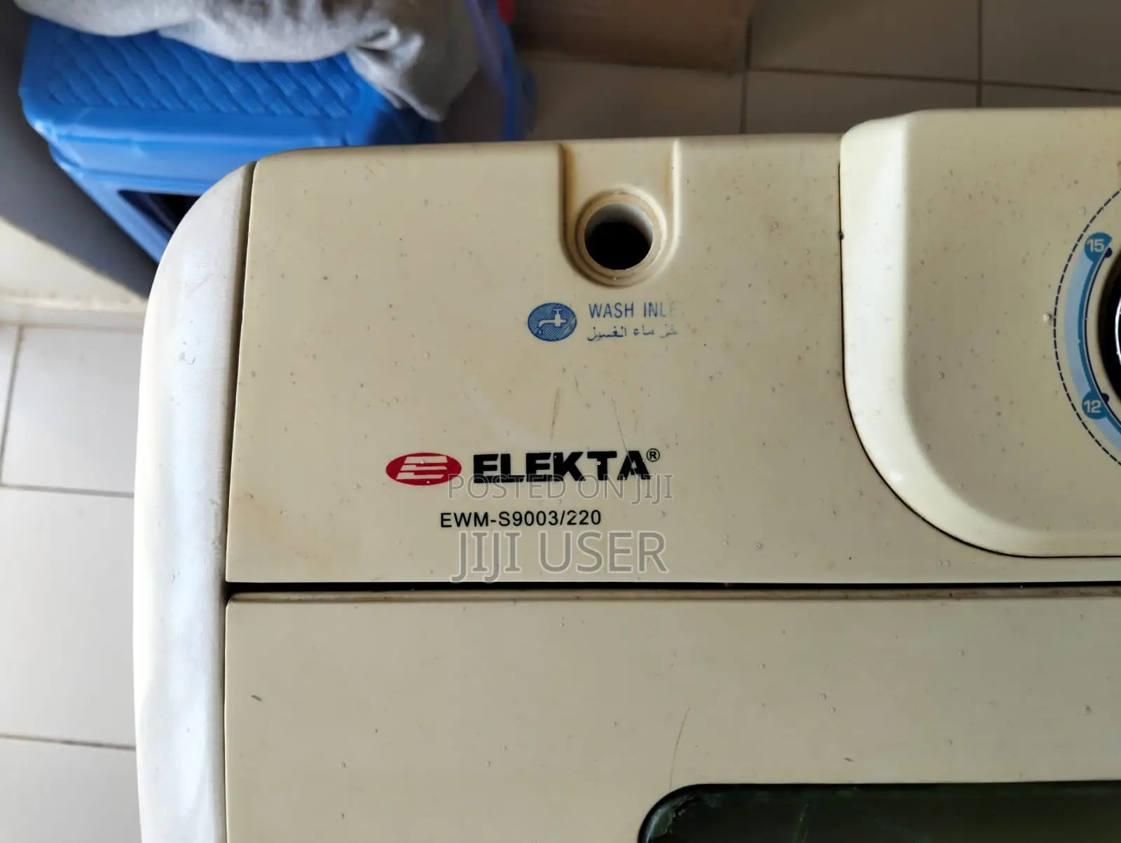 9kg Elekta Washing Top-Loading Machine Used