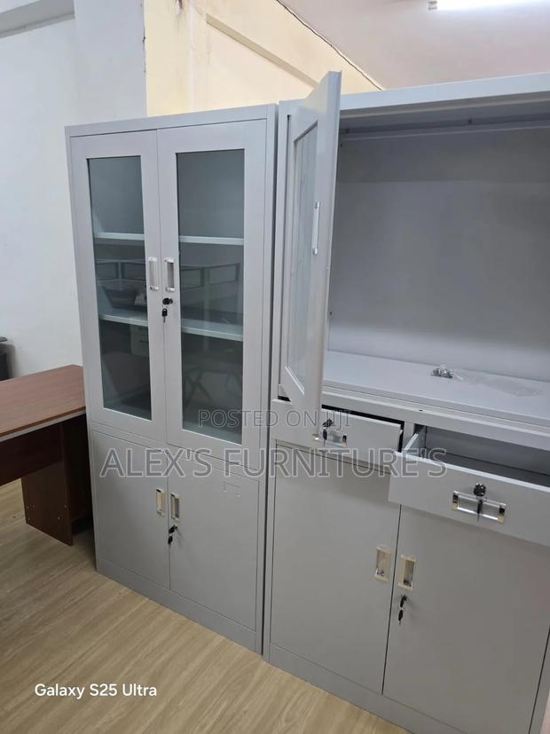 RECEPTION STORAGE CABINET With Adjustable Shelves - main view