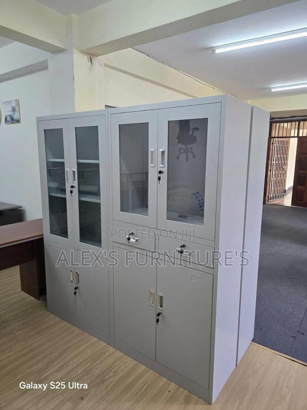 RECEPTION STORAGE CABINET With Adjustable Shelves - thumbnail 2