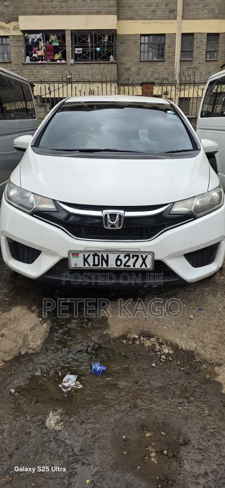 Honda Fit 2016 White