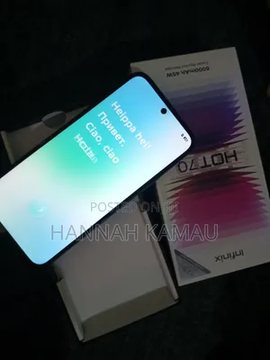 New Infinix Hot 70 128 GB Blue
