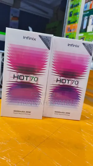 New Infinix Hot 70 128 GB Blue