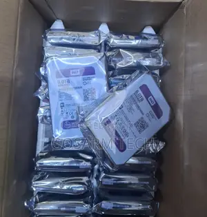 6TB Western Digital WD Purple Surveillance Hard Drive.