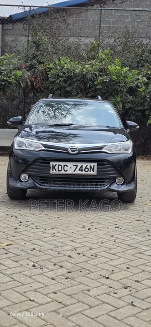 Toyota Corolla Fielder 2015 Black