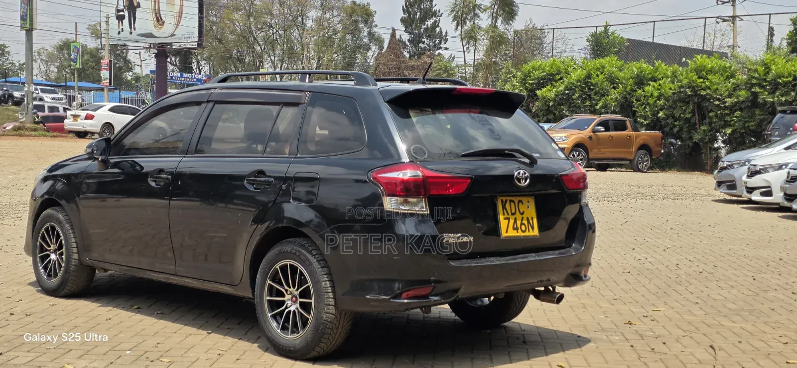 Toyota Corolla Fielder 2015 Black
