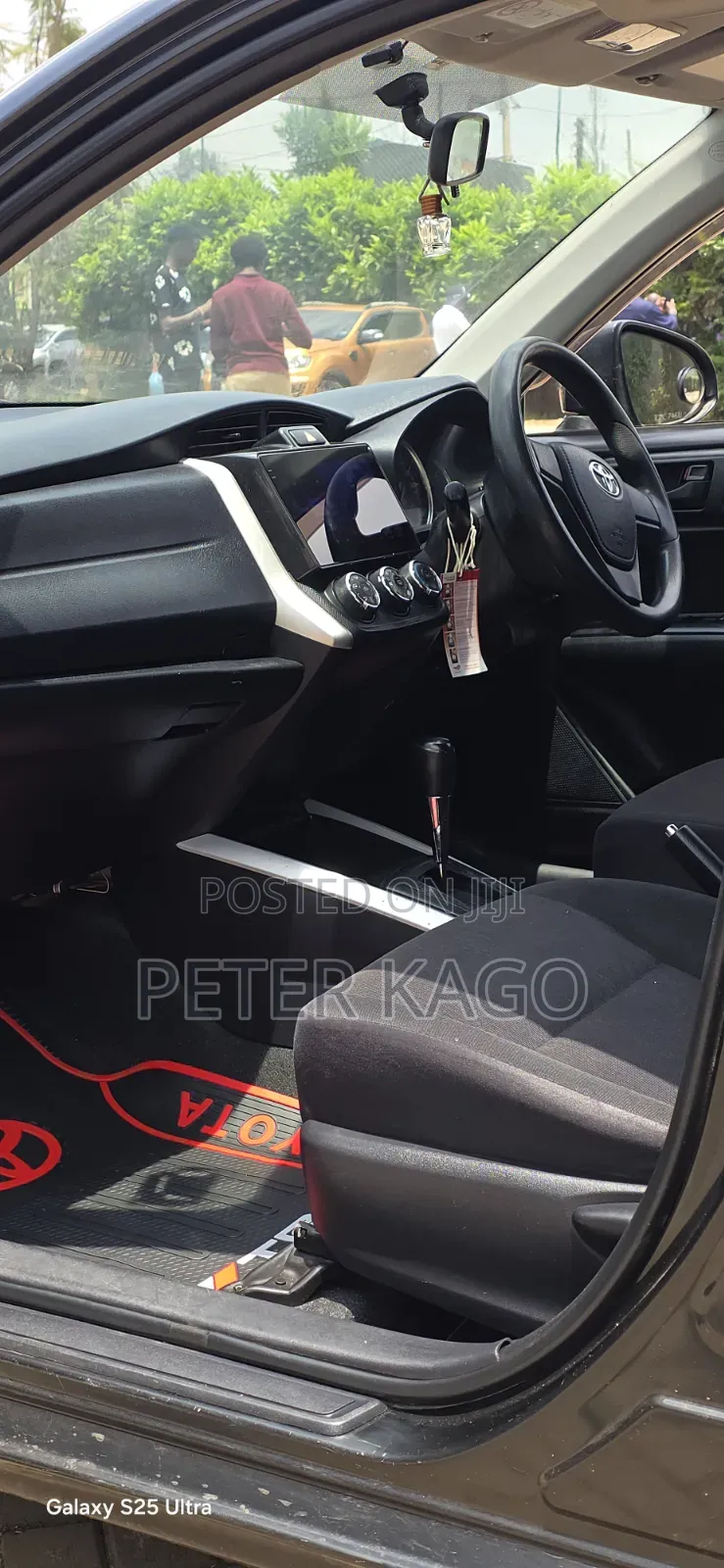 Toyota Corolla Fielder 2015 Black