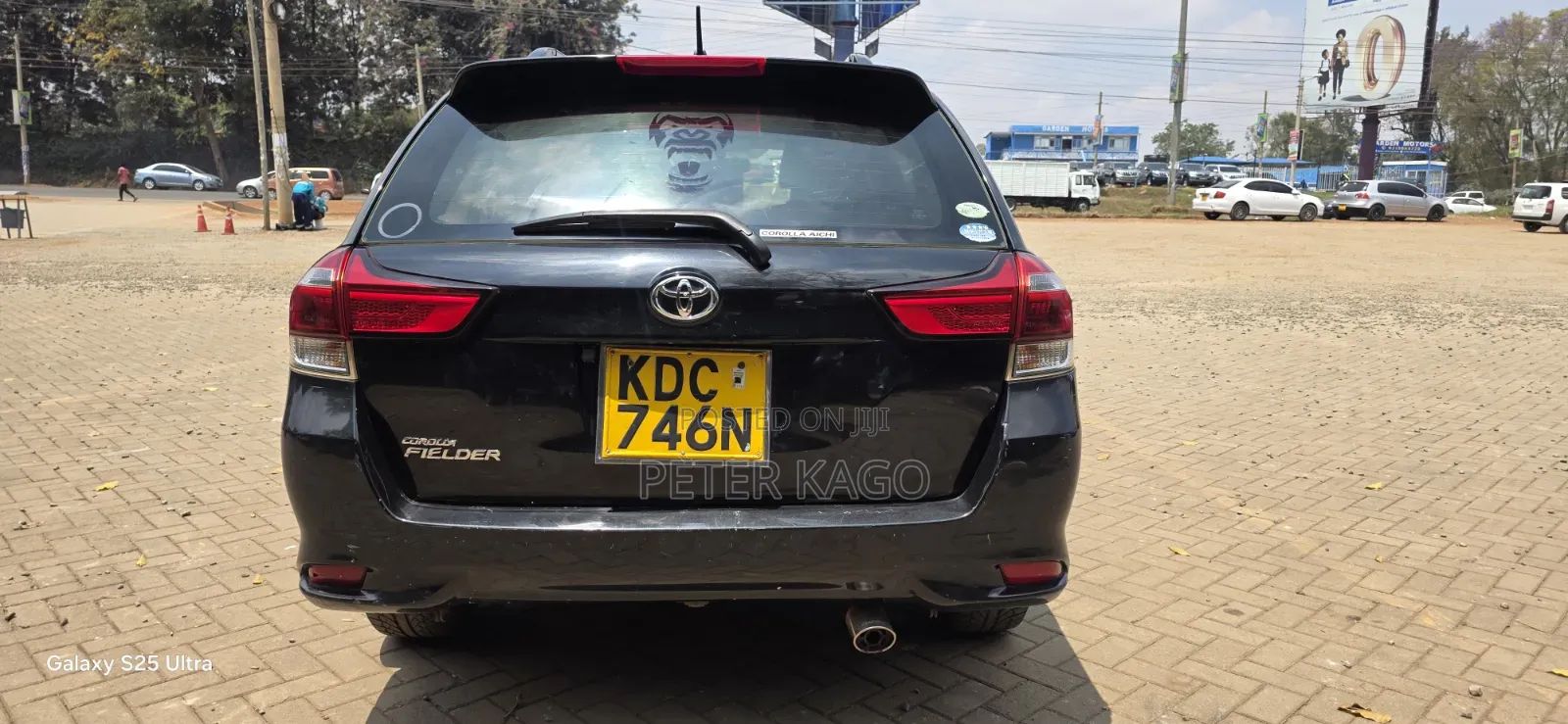 Toyota Corolla Fielder 2015 Black