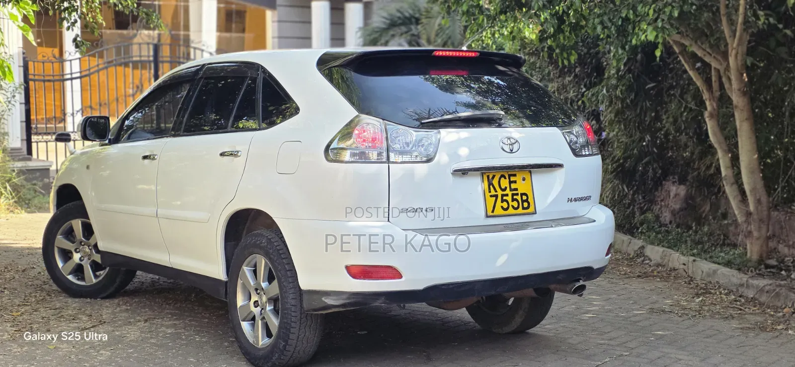 Toyota Harrier 2009 Pearl