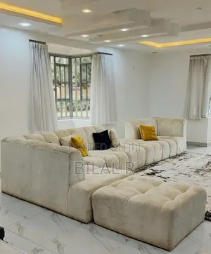 Beige Bubble Sofa - L Shaped
