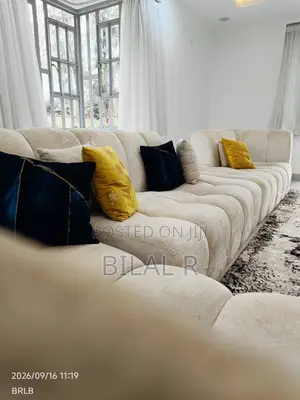 Beige Bubble Sofa - L Shaped