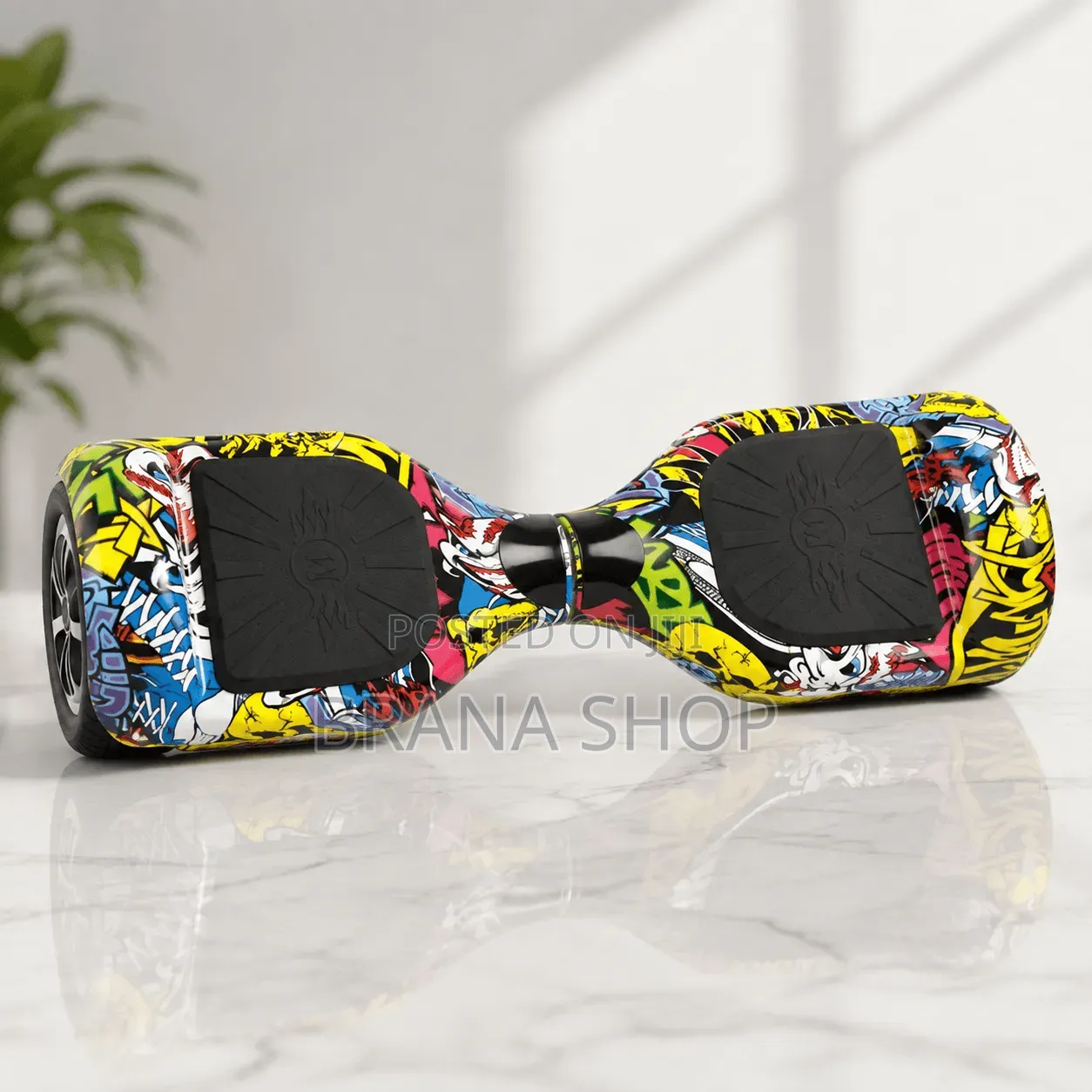 8 Inch LED Graffiti Self-Balancing Hoverboard 