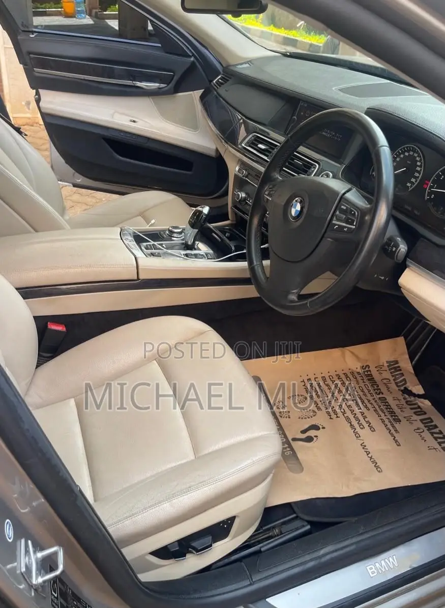 BMW 740 2011 Gold