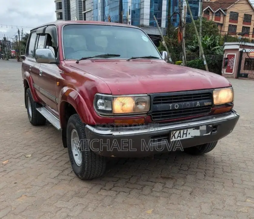 Toyota Land Cruiser Prado 3.0 D 1993 Burgundy