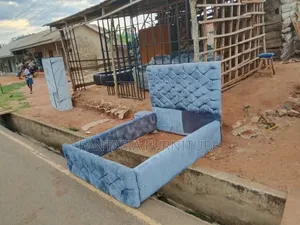 5x6 Grey Bed