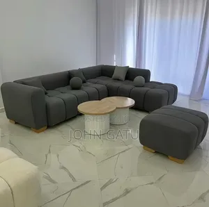 Gray Bubble Corner Seat