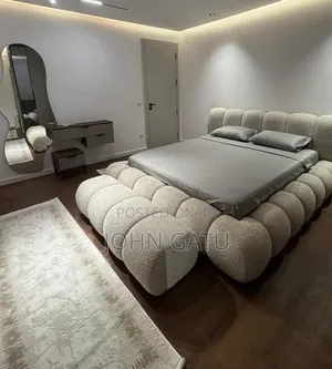Cream Bubble Bed