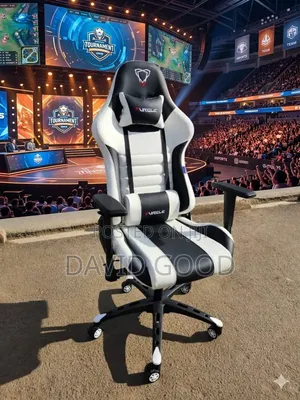 White Black Gaming Chair