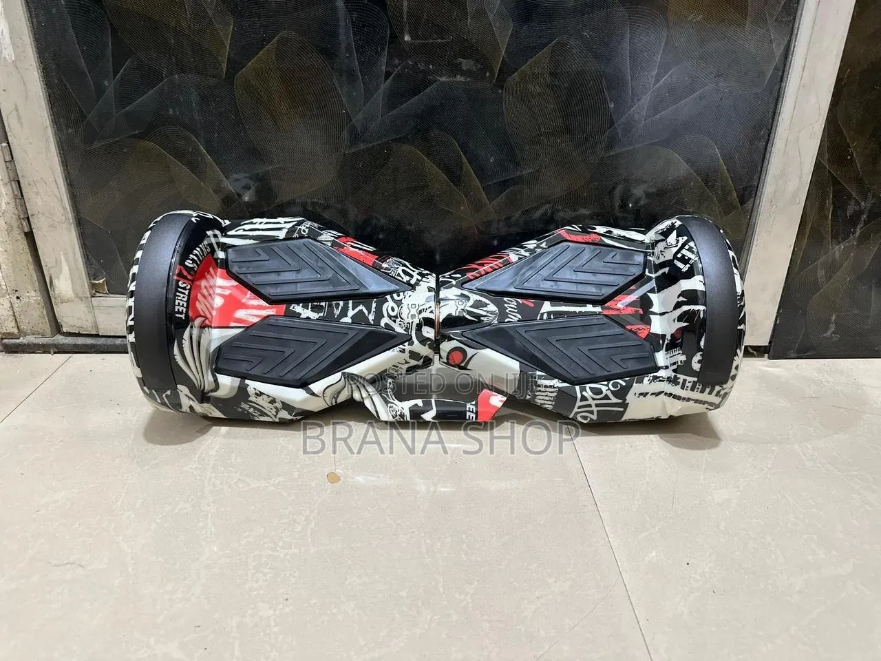 **Graffiti 8-Inch LED Self-Balancing Electric Hoverboard **
