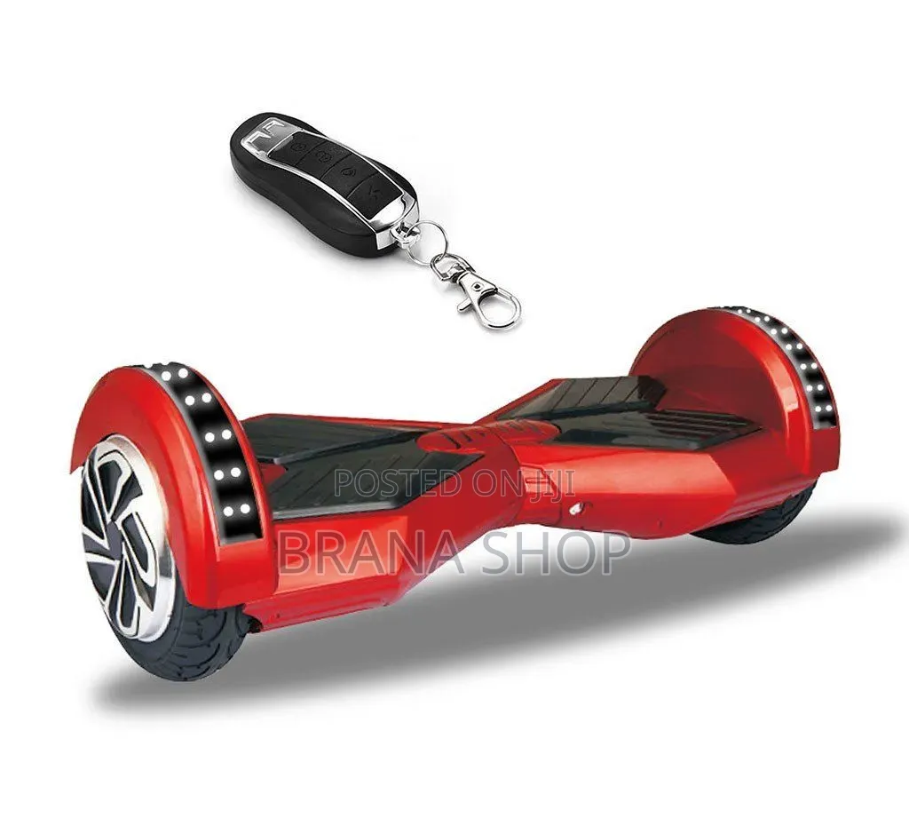 **8 Inch LED Self-Balancing Hoverboard – Red **