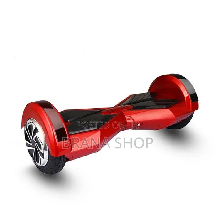 **Red 8-Inch LED Self-Balancing Electric Board **