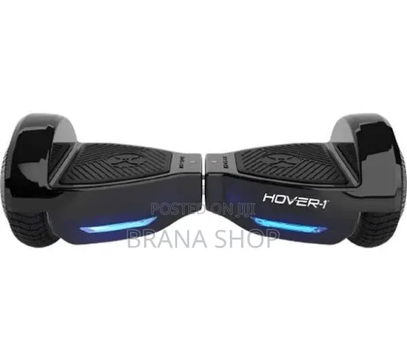 **Black 8-Inch LED Smart Balance Hoverboard **