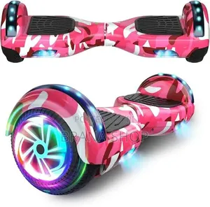 **8 Inch Pink Tactical Combat LED Hoverboard **