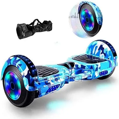 **8 Inch Blue Tactical Combat LED Hoverboard **