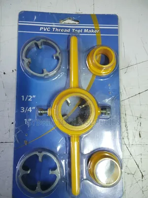 PVC Pipe Thread Maker/1/2",3/4"/1" Thread Maker