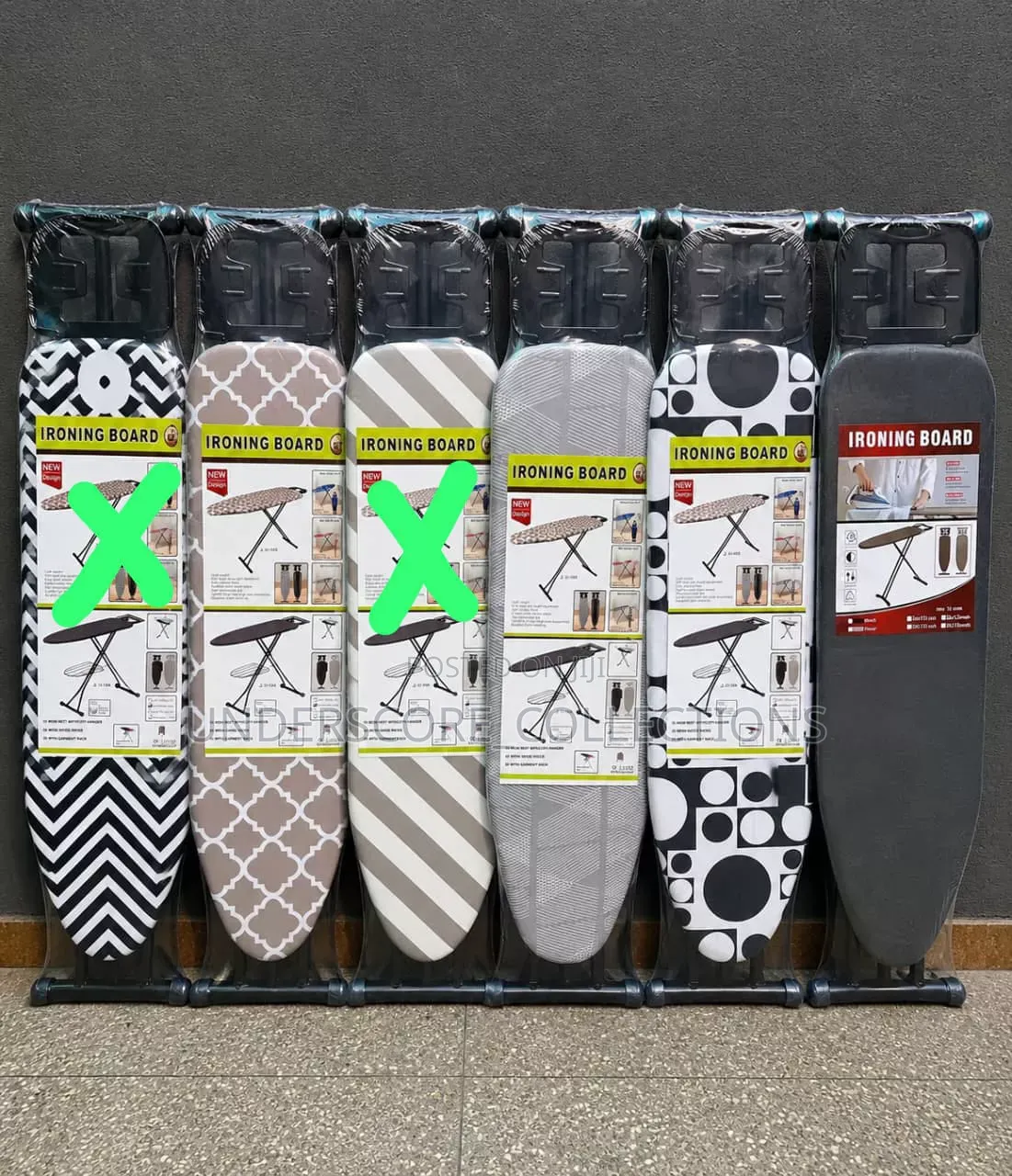 Metallic Ironing Boards